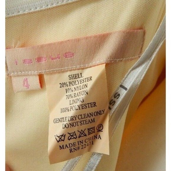 Issue New York Bow Sleeveless Strapless Shimmer Light Gold Mini Dress Women's 4 - Picture 6 of 8